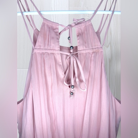 ABERCROMBIE & FITCH Women’s Sheer Layered Midi Dress - Picture 5 of 9